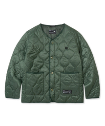 BROWNBREATH | TAG QUILTED JACKET - KHAKI(その他アウター)