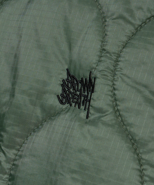 BROWNBREATH（ブラウンブレス）の「TAG QUILTED JACKET - KHAKI（その他アウター・レディース・その他・X-LARGE/SMALL/MEDIUM/LARGE）」の4枚目の写真