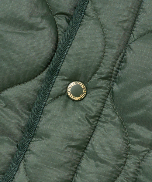 BROWNBREATH（ブラウンブレス）の「TAG QUILTED JACKET - KHAKI（その他アウター・レディース・その他・X-LARGE/SMALL/MEDIUM/LARGE）」の5枚目の写真