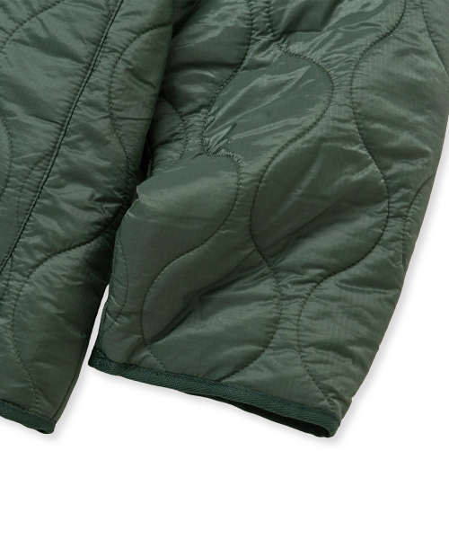 BROWNBREATH（ブラウンブレス）の「TAG QUILTED JACKET - KHAKI（その他アウター・レディース・その他・X-LARGE/SMALL/MEDIUM/LARGE）」の7枚目の写真