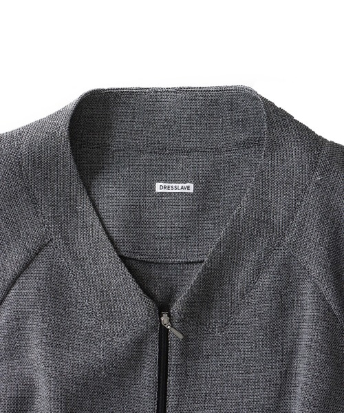 DRESSLAVE（ドレスレイブ）の「swelling tweed zip blouson(スウェリングツイードジップブルゾン)（ブルゾン・レディース・ホワイト・38）」の20枚目の写真