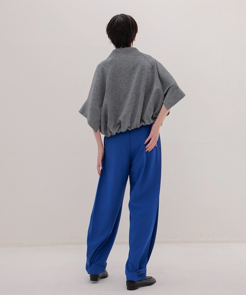 DRESSLAVE（ドレスレイブ）の「swelling tweed zip blouson(スウェリングツイードジップブルゾン)（ブルゾン・レディース・ホワイト・38）」の18枚目の写真