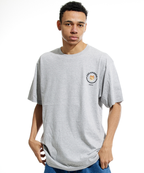 CREAM SODA LAB(クリームソーダラボ)の「LAB CRL パクサークルロゴ半袖Tシャツ グレー(Tシャツ/カットソー・メンズ・その他・LARGE/MEDIUM/X-LARGE/XX-LARGE)」の1枚目の写真