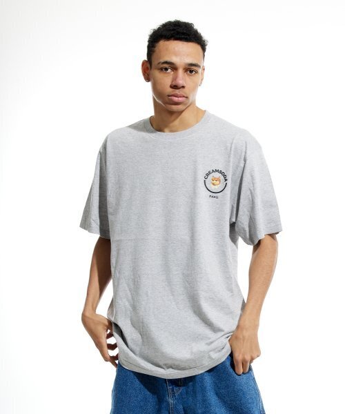 CREAM SODA LAB(クリームソーダラボ)の「LAB CRL パクサークルロゴ半袖Tシャツ グレー(Tシャツ/カットソー・メンズ・その他・LARGE/MEDIUM/X-LARGE/XX-LARGE)」の3枚目の写真
