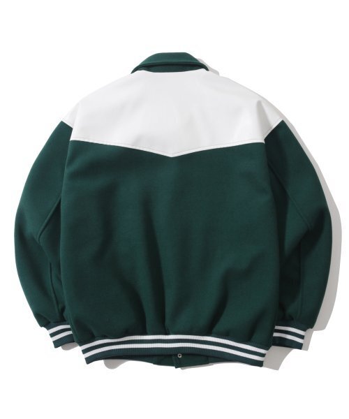 SEARCH410(サーチ410)の「ウェスタンコンビバスティジャケットグリーン(スタジャン・レディース・その他・LARGE/MEDIUM)」の2枚目の写真