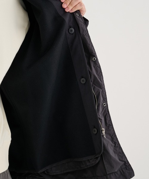 ATON/エイトン】AIR WEATHER SHORT MODS COAT（モッズコート）｜ATON