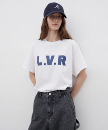 LEVAR（レバー）の「L.V.R Signature Cotton T-shirt - Off White（Tシャツ/カットソー）」