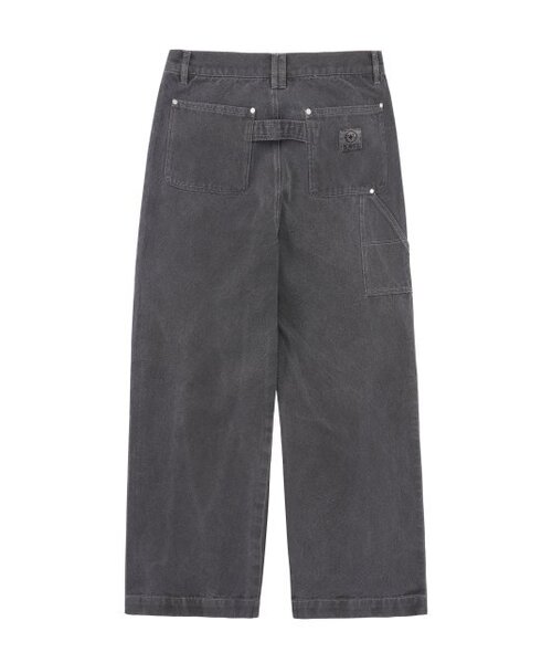 LORES(ロアス)の「Pigment Dyed Work Pants - Charcoal(デニムパンツ・レディース・その他・MEDIUM/LARGE)」の2枚目の写真