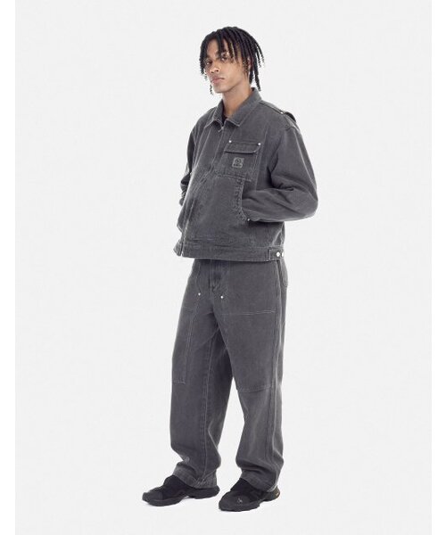 LORES(ロアス)の「Pigment Dyed Work Pants - Charcoal(デニムパンツ・レディース・その他・MEDIUM/LARGE)」の5枚目の写真