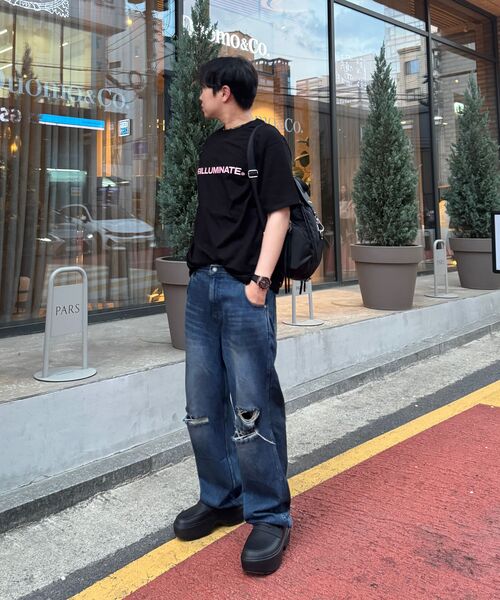 ENDOOR(エンドア)の「Volume dirty denim pants (indigo blue)(その他パンツ・メンズ・インディゴブルー・1/2/3)」の12枚目の写真