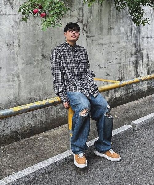 ENDOOR(エンドア)の「Volume dirty denim pants (indigo blue)(その他パンツ・メンズ・インディゴブルー・1/2/3)」の15枚目の写真
