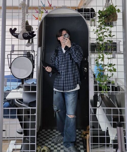 ENDOOR(エンドア)の「Volume dirty denim pants (indigo blue)(その他パンツ・メンズ・インディゴブルー・1/2/3)」の18枚目の写真