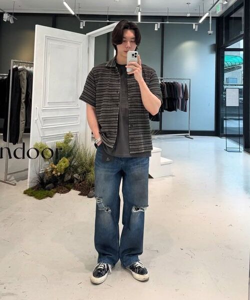 ENDOOR(エンドア)の「Volume dirty denim pants (indigo blue)(その他パンツ・メンズ・インディゴブルー・1/2/3)」の22枚目の写真
