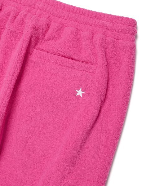 Cavish(カビシ)の「FLEECE MULTI POCKET PANTS PINK(CV2DFUPA02A)(スウェットパンツ・レディース・ピンク・LARGE/MEDIUM)」の5枚目の写真