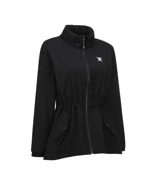 ANEW GOLF(アニューゴルフ)の「WOMEN SP NEW SILHOUETTE JACKET_BK(ナイロンジャケット・レディース・その他・X-SMALL)」の4枚目の写真