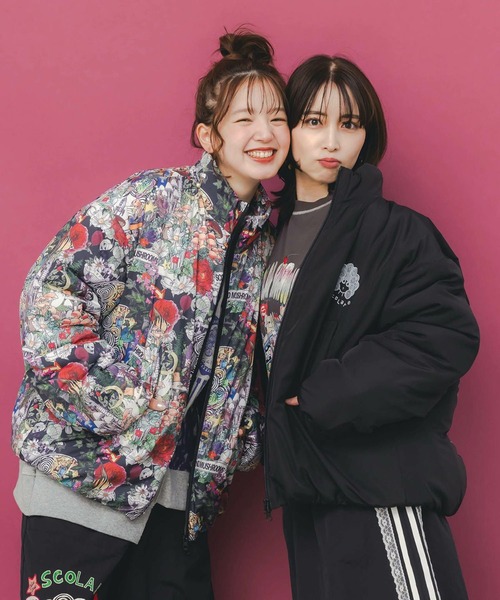 ScoLar(スカラー) 2デザイン展開シンサレート中綿ブルゾン（ブルゾン