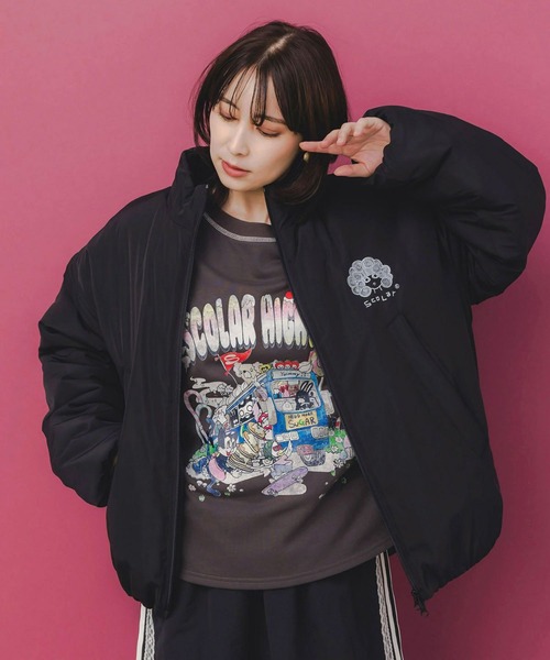 ScoLar(スカラー) 2デザイン展開シンサレート中綿ブルゾン（ブルゾン