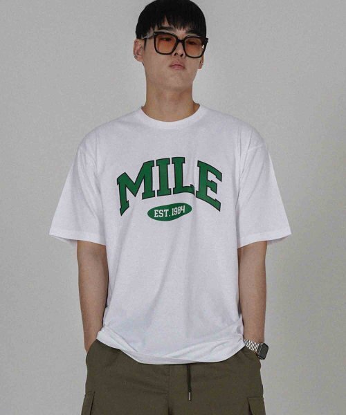 THE MILE（ザマイル）の「MILE EST GARMENTS CREW [WHITE]（Tシャツ/カットソー・メンズ・その他・SMALL/MEDIUM/LARGE/X-LARGE/X-SMALL）」の6枚目の写真