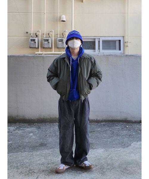 COSTUME O’CLOCK(コスチュームオクロック)の「カーブドツーウェイ航空パディングジャンパーカーキ COOSJP045KHAKI(ダウンジャケット/コート・メンズ・その他・LARGE/X-SMALL/SMALL/MEDIUM)」の17枚目の写真
