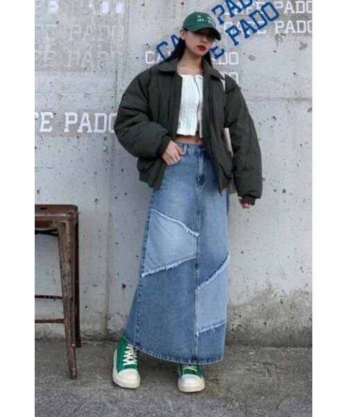 COSTUME O’CLOCK(コスチュームオクロック)の「カーブドツーウェイ航空パディングジャンパーカーキ COOSJP045KHAKI(ダウンジャケット/コート・メンズ・その他・LARGE/X-SMALL/SMALL/MEDIUM)」の10枚目の写真