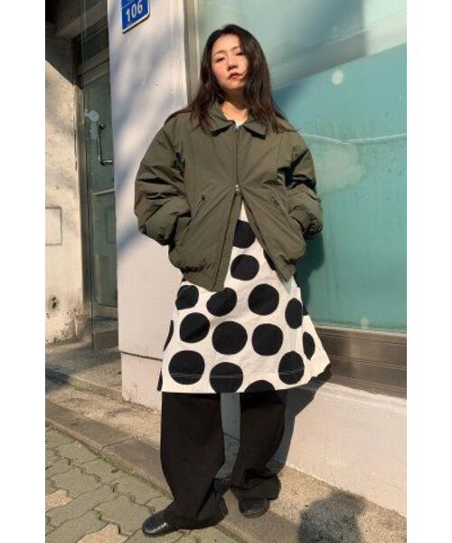 COSTUME O’CLOCK(コスチュームオクロック)の「カーブドツーウェイ航空パディングジャンパーカーキ COOSJP045KHAKI(ダウンジャケット/コート・メンズ・その他・LARGE/X-SMALL/SMALL/MEDIUM)」の12枚目の写真