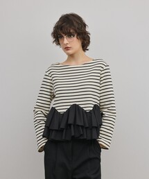 タフタフリルカットトップ