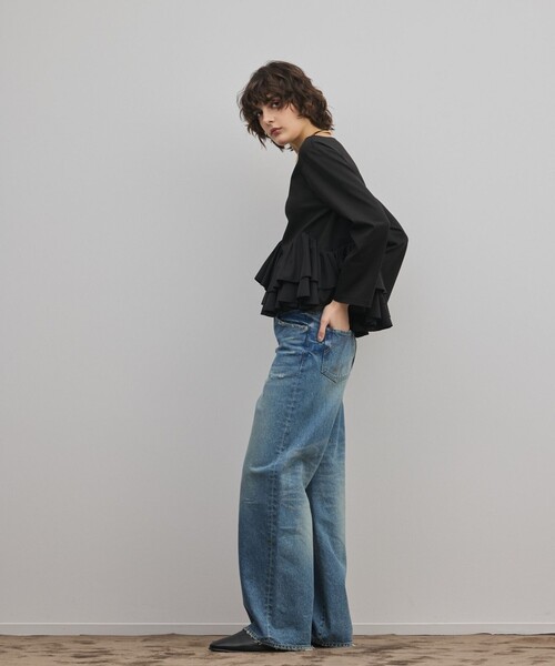 Diagram(ダイアグラム)の「タフタフリルカットトップ(Tシャツ/カットソー・レディース・ブラック/その他1・36)」の19枚目の写真