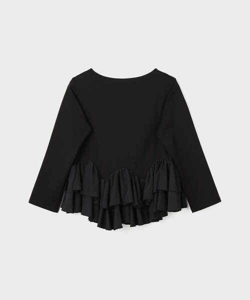 Diagram(ダイアグラム)の「タフタフリルカットトップ(Tシャツ/カットソー・レディース・ブラック/その他1・36)」の7枚目の写真