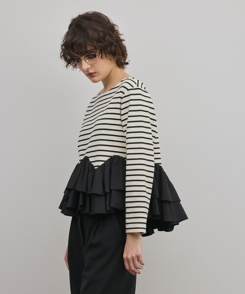Diagram(ダイアグラム)の「タフタフリルカットトップ(Tシャツ/カットソー・レディース・ブラック/その他1・36)」の11枚目の写真