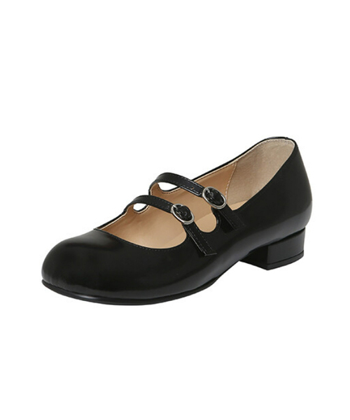 LEVASE(ルバズ)の「e.g) lou mary jane pumps-black 2cm(パンプス・レディース・その他・38/39/35/36/37/36.5/37.5/35.5/38.5)」の1枚目の写真