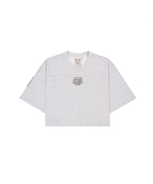 ウーマンビガオリTシャツ[グレー]
