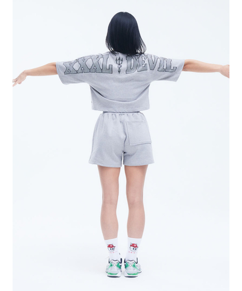 REMOVERSTUDIO（リムーバースタジオ）の「ウーマンビガオリTシャツ[グレー]（Tシャツ/カットソー・レディース・その他・FREE）」の3枚目の写真