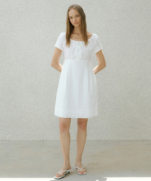 DOBBY HIGH WAIST OPS_WHITE