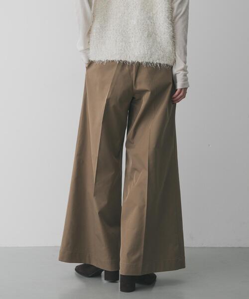 SENSE OF PLACE by URBAN RESEARCH（センスオブプレイスバイアーバンリサーチ）の「『XS/Lサイズ/WEB限定』バギーチノパンツ（チノパンツ・レディース・アイボリー/ネイビー/ベージュ・MEDIUM/LARGE/SMALL/X-SMALL）」の11枚目の写真