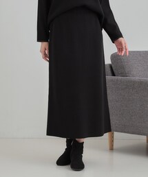 SHOO・LA・RUE | 【洗濯機可/セットアップ可/毛玉になりにくい】ニットナロースカート(スカート)