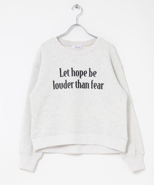 URBAN RESEARCH Sonny Label（アーバンリサーチサニーレーベル）の「メッセージロゴスウェットプルオーバー（スウェット・レディース・チャコールグレー/ブラウン系その他/オートミール・FREE）」の20枚目の写真