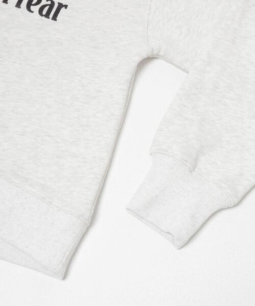 URBAN RESEARCH Sonny Label（アーバンリサーチサニーレーベル）の「メッセージロゴスウェットプルオーバー（スウェット・レディース・チャコールグレー/ブラウン系その他/オートミール・FREE）」の21枚目の写真