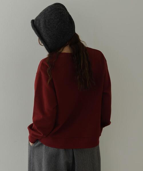 URBAN RESEARCH Sonny Label（アーバンリサーチサニーレーベル）の「メッセージロゴスウェットプルオーバー（スウェット・レディース・チャコールグレー/ブラウン系その他/オートミール・FREE）」の13枚目の写真