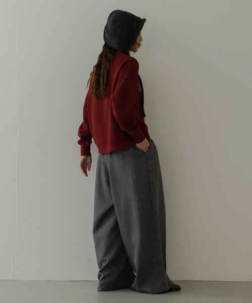 URBAN RESEARCH Sonny Label（アーバンリサーチサニーレーベル）の「メッセージロゴスウェットプルオーバー（スウェット・レディース・チャコールグレー/ブラウン系その他/オートミール・FREE）」の10枚目の写真