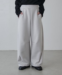 リラックスカーブスウェットパンツ