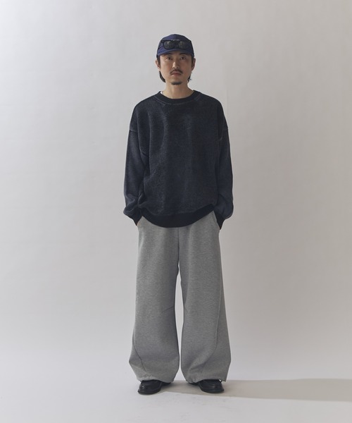 Lui's（ルイス）の「リラックス カーブパンツ（その他パンツ・メンズ・ネイビー/ブラック/グレー/ライトグレー・S/M）」の12枚目の写真