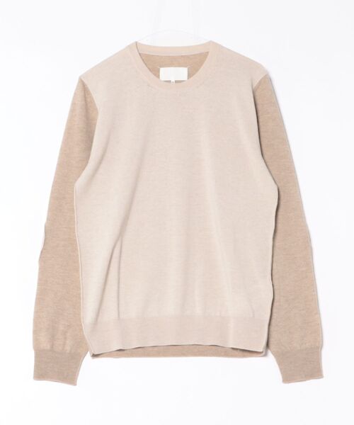 Maison Margiela(メゾンマルジェラ)の「Maison Margiela Crewneck(ニット/セーター・メンズ・ベージュ・MEDIUM)」の6枚目の写真