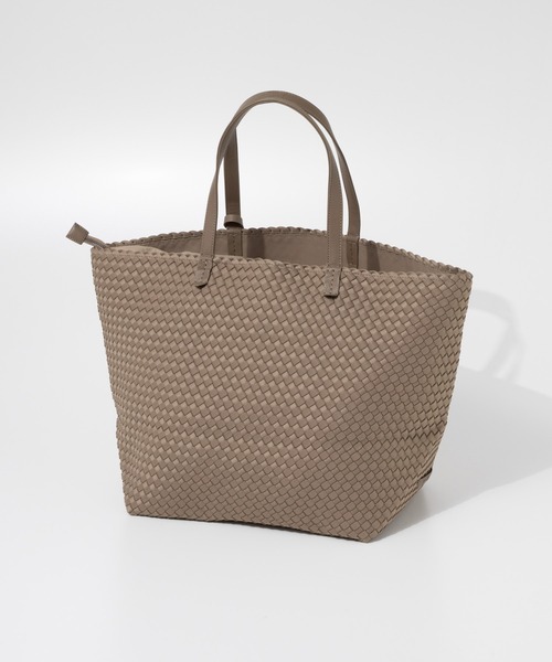 NAGHEDI（ナゲディ）の「NAGHEDI Jetsetter Large Tote ナケディ メッシュ ジェットセッター ラージ トートバッグ（トートバッグ・レディース・ブラック/クリーム・FREE）」の11枚目の写真