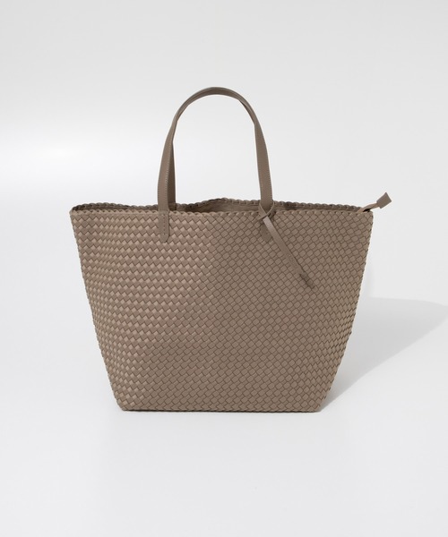 NAGHEDI（ナゲディ）の「NAGHEDI Jetsetter Large Tote ナケディ メッシュ ジェットセッター ラージ トートバッグ（トートバッグ・レディース・ブラック/クリーム・FREE）」の12枚目の写真