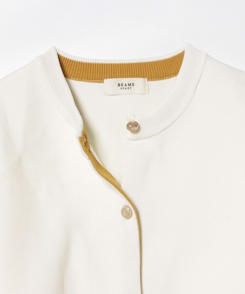 BEAMS HEART（ビームスハート）の「スポンディッシュ クルー カーディガン（カーディガン/ボレロ・レディース・レッド/ネイビー/ホワイト系その他5・FREE）」の12枚目の写真