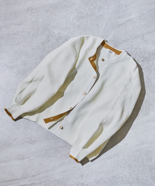 BEAMS HEART（ビームスハート）の「スポンディッシュ クルー カーディガン（カーディガン/ボレロ・レディース・レッド/ネイビー/ホワイト系その他5・FREE）」の21枚目の写真