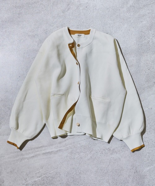 BEAMS HEART（ビームスハート）の「スポンディッシュ クルー カーディガン（カーディガン/ボレロ・レディース・レッド/ネイビー/ホワイト系その他5・FREE）」の22枚目の写真