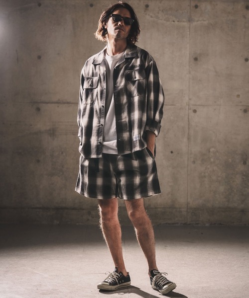 WONDER WALL MOTEL（ワンダーウォールモーテル）の「ms6350-OMBRE SHIRT シャツ(26SSSH001)（シャツ/ブラウス・メンズ・ブラック/マスタード/ブルー・XL/L/M/S）」の12枚目の写真