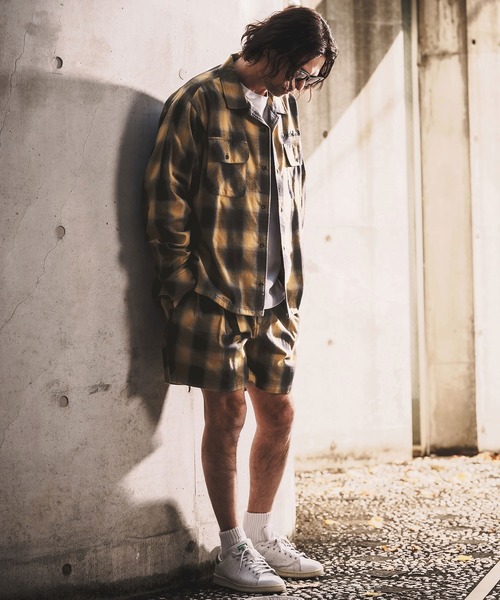 WONDER WALL MOTEL（ワンダーウォールモーテル）の「ms6350-OMBRE SHIRT シャツ(26SSSH001)（シャツ/ブラウス・メンズ・ブラック/マスタード/ブルー・XL/L/M/S）」の18枚目の写真