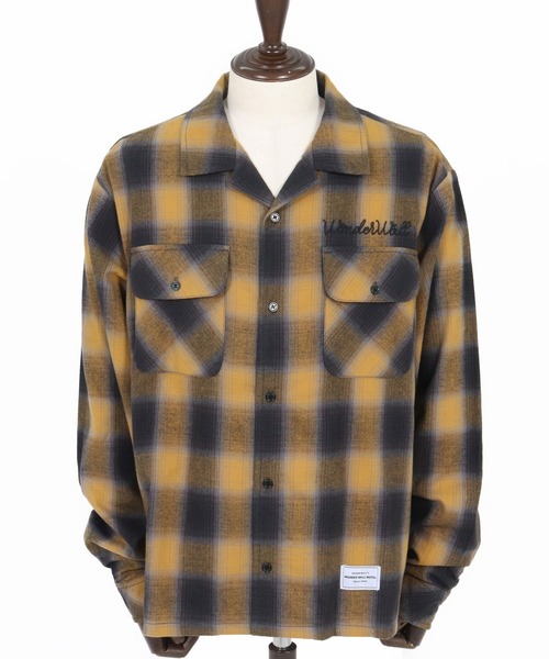 WONDER WALL MOTEL（ワンダーウォールモーテル）の「ms6350-OMBRE SHIRT シャツ(26SSSH001)（シャツ/ブラウス・メンズ・ブラック/マスタード/ブルー・XL/L/M/S）」の19枚目の写真